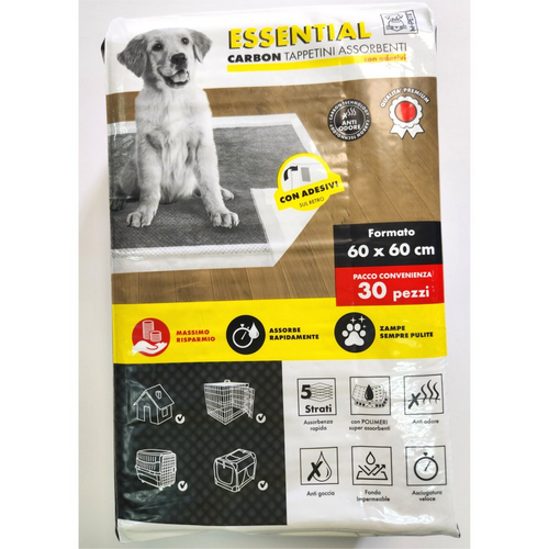 אמפט פדים עם פחם 30 יח' 60X60 ס"מ