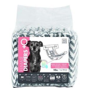 חיתולים לכלבים נקבה 10 יחידות מידה M