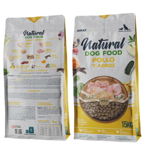 PASKIDOG נטורל עוף והודו 15 ק"ג