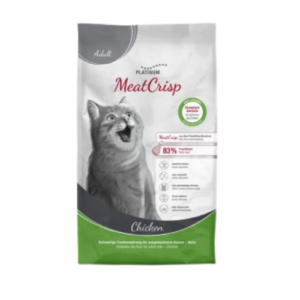 Platinum meatcrisp מזון יבש לחתולים בוגרים בטעם עוף 1.5 ק"ג