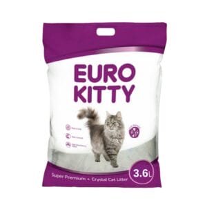 Euro Kitty יורוקיטי סגול חול קריסטל 3.6 ליטר
