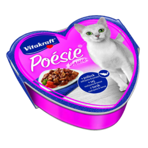 Vitakraft ויטקראפט מעדן דגים ברוטב עגבניות 85 גרם