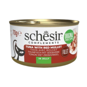 Schesir שזיר משלים טונה ומולית אדומה בג'לי 70 גרם