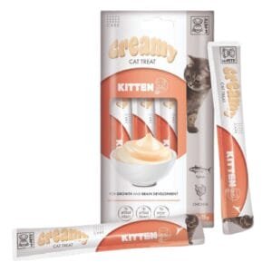 M-PETS קרימי שלוק תמיכה לגורי חתולים טונה ועוף 60 גרם