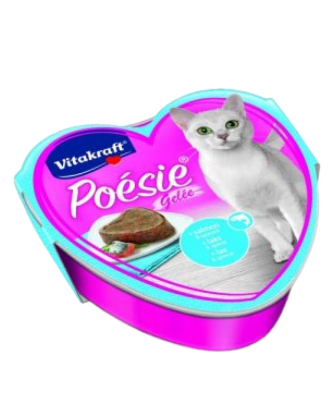 Vitakraft ויטקראפט מעדן סלמון ותרד 85 גרם