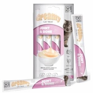 M-PETS קרימי שלוק למפרקים ועצמות בקר, עוף וסלמון 60 גרם